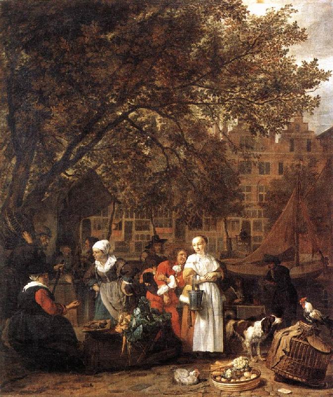 METSU, Gabriel Vegetable Market in Amsterdam